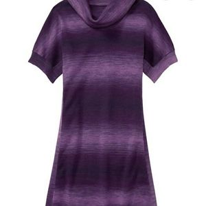 Athleta Zuni  Purple Space Dye Dress XS